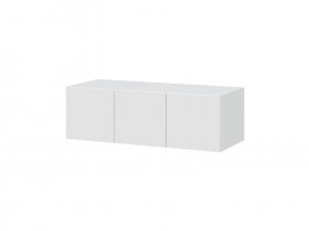 Антресоль 1200 ШК-5 (белый текстурный) в Восходе - voskhod.mebel-nsk.ru | фото