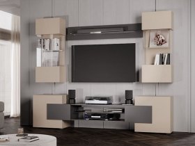 Гостиная Фэнтези (кашемир/графит) в Восходе - voskhod.mebel-nsk.ru | фото