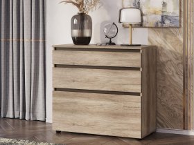 Комод КМ-01 Энигма (венге/дуб каньон) в Восходе - voskhod.mebel-nsk.ru | фото