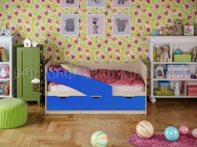 Кровать детская Бабочки 2,0 м в Восходе - voskhod.mebel-nsk.ru | фото