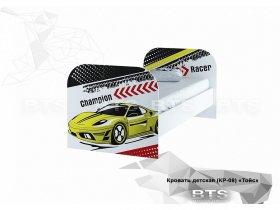 Кровать детская Тойс Champion КР-08 (BTS) в Восходе - voskhod.mebel-nsk.ru | фото