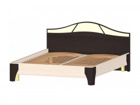 Кровать двуспальная 1,6 м Верона (Линаура) в Восходе - voskhod.mebel-nsk.ru | фото