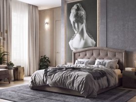 Кровать двуспальная 1,8м Верона-2 в Восходе - voskhod.mebel-nsk.ru | фото