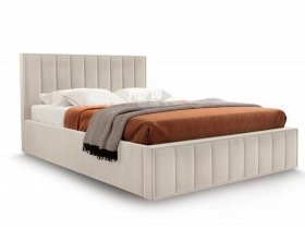 Кровать мягкая 1,8 Вена стандарт, вар.2 в Восходе - voskhod.mebel-nsk.ru | фото