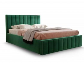 Кровать мягкая 1,8 Вена стандарт, вар.1 в Восходе - voskhod.mebel-nsk.ru | фото