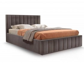 Кровать мягкая 1,8 Вена стандарт, вар.3 в Восходе - voskhod.mebel-nsk.ru | фото