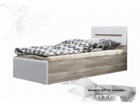 Кровать односпальная Наоми КР-12 в Восходе - voskhod.mebel-nsk.ru | фото
