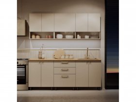 Кухонный гарнитур Орма 2,0м в Восходе - voskhod.mebel-nsk.ru | фото