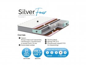 Матрас Silver Four в Восходе - voskhod.mebel-nsk.ru | фото