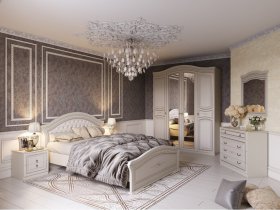 Модульная спальня Николь (Мебельград) в Восходе - voskhod.mebel-nsk.ru | фото