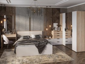 Модульная спальня Норд в Восходе - voskhod.mebel-nsk.ru | фото
