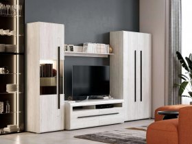 Модульная стенка Ницца (дуб витенберг) в Восходе - voskhod.mebel-nsk.ru | фото
