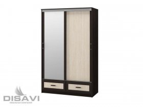 Шкаф-купе 2-х створчатый 1.35м Модерн в Восходе - voskhod.mebel-nsk.ru | фото