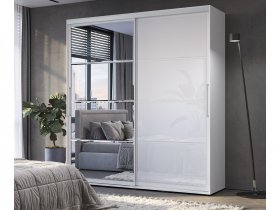 Шкаф-купе Крафт-6 2,0м (белый) в Восходе - voskhod.mebel-nsk.ru | фото