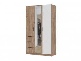 Шкаф трехстворчатый 1200 ШК-03 Орегон в Восходе - voskhod.mebel-nsk.ru | фото
