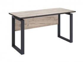 Стол офисный Ст077.0_140 Гермес лофт (дуб крафт серый) в Восходе - voskhod.mebel-nsk.ru | фото