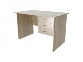 Стол письменный с 3 ящ. Континент СФ225 в Восходе - voskhod.mebel-nsk.ru | фото
