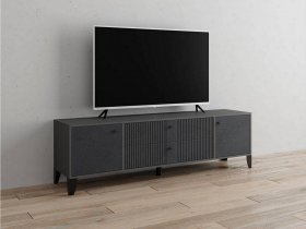 Тумба под ТВ Парус-10 (графит/гранит лофт) в Восходе - voskhod.mebel-nsk.ru | фото